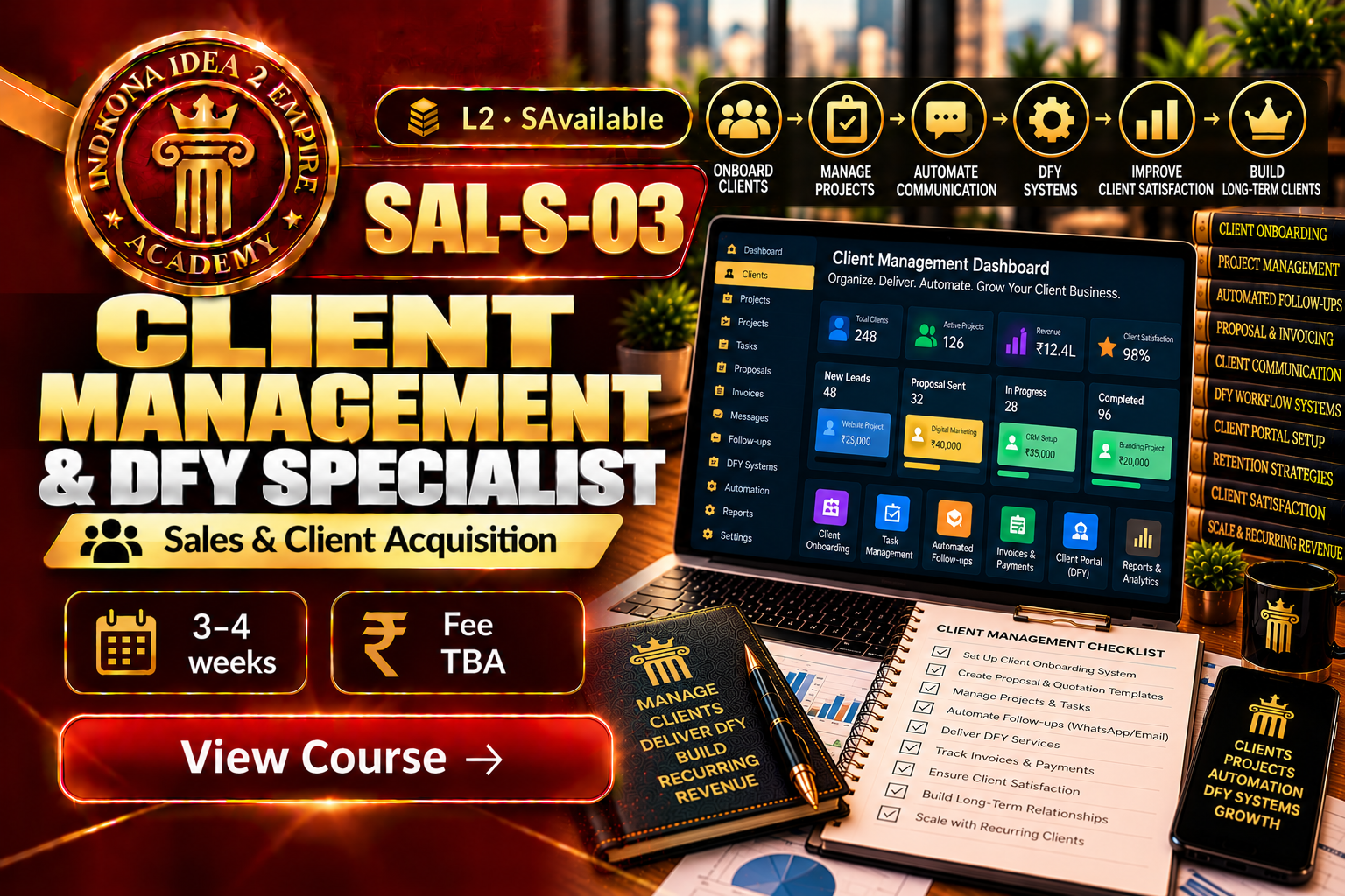 Client Management & DFY Specialist
